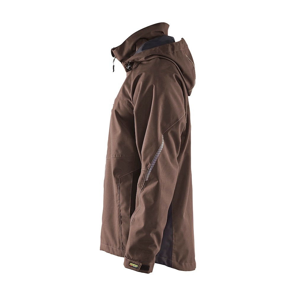 Blaklader Lightweight Lined Functional Jacket 4890 #colour_brown-black