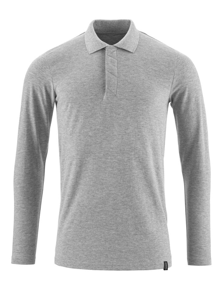 Mascot Crossover Long-Sleeved Polo Shirt with ProWash Technology