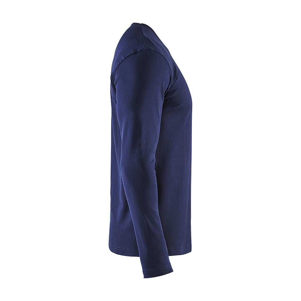 Blaklader T-Shirt Long Sleeved 3314 #colour_navy-blue