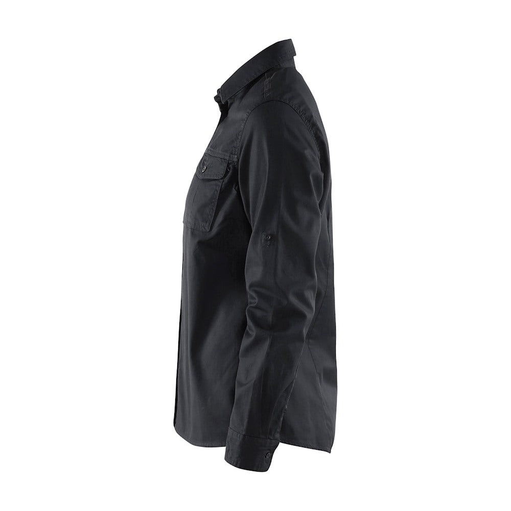 Blaklader Women's Twill Shirt 3208 #colour_black