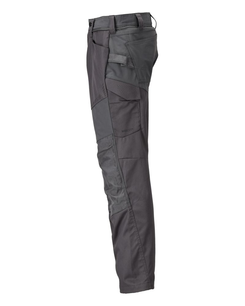 Mascot Customized Trousers with Kneepad Pockets - Stone Grey
