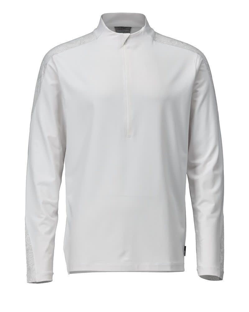 Mascot Customized T-Shirt, Long-Sleeved, With Half Zip 22681