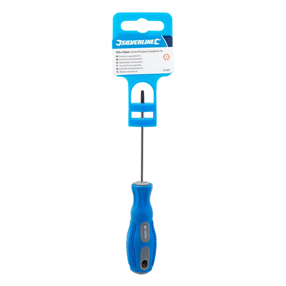 Silverline General Purpose Screwdriver Trx - T10 x 75mma
