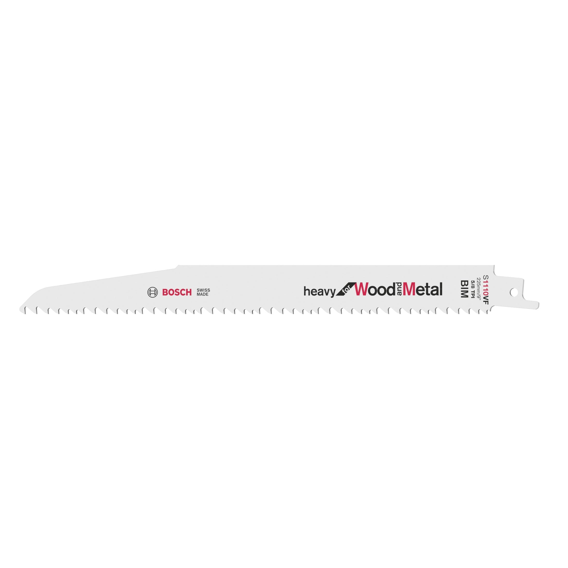 Bosch Professional S1110VF BIM Heavy 5-Pack for Wood and Metal