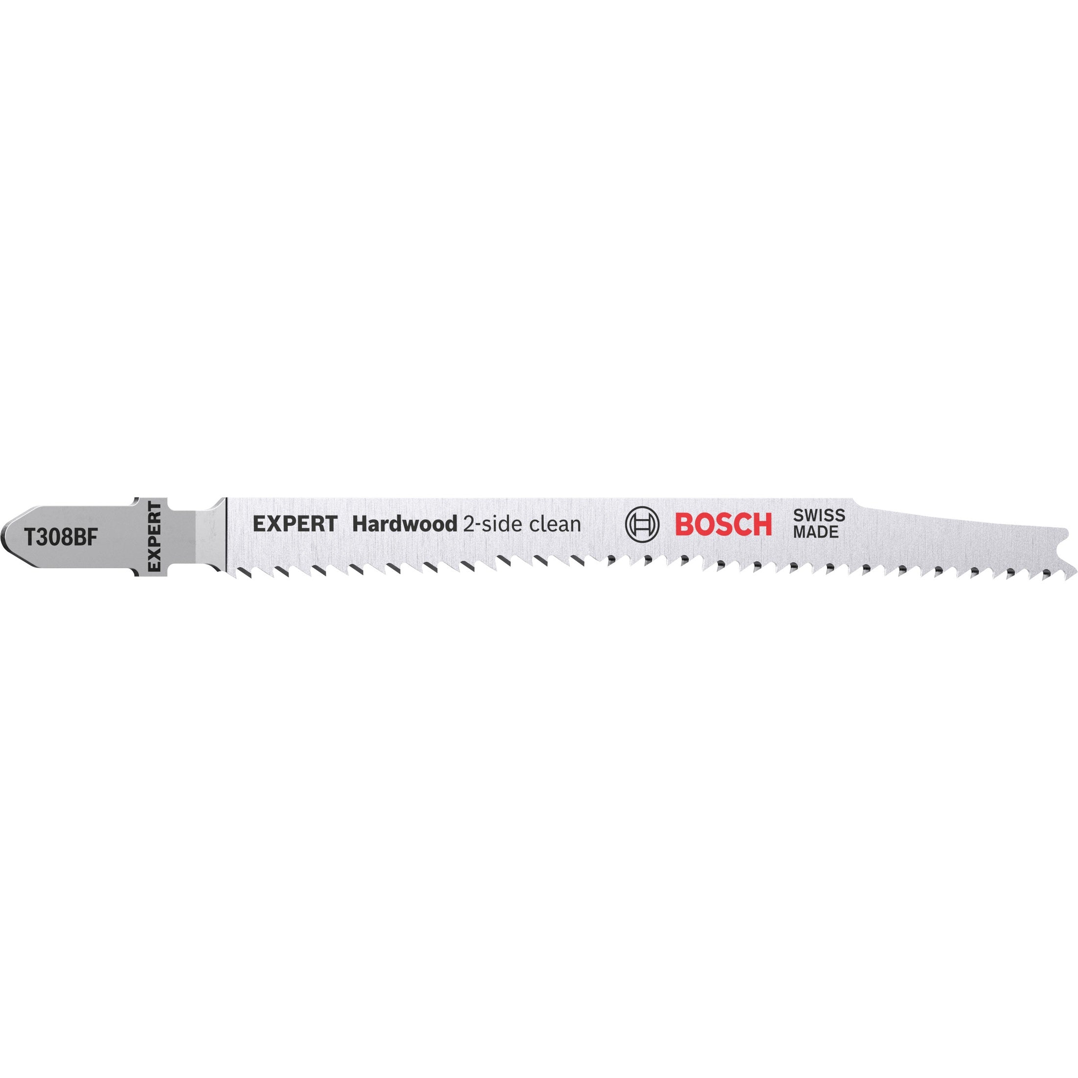 Bosch Professional Expert "Hardwood 2-side clean" T 308 BF Jigsaw Blade - 3 Pack