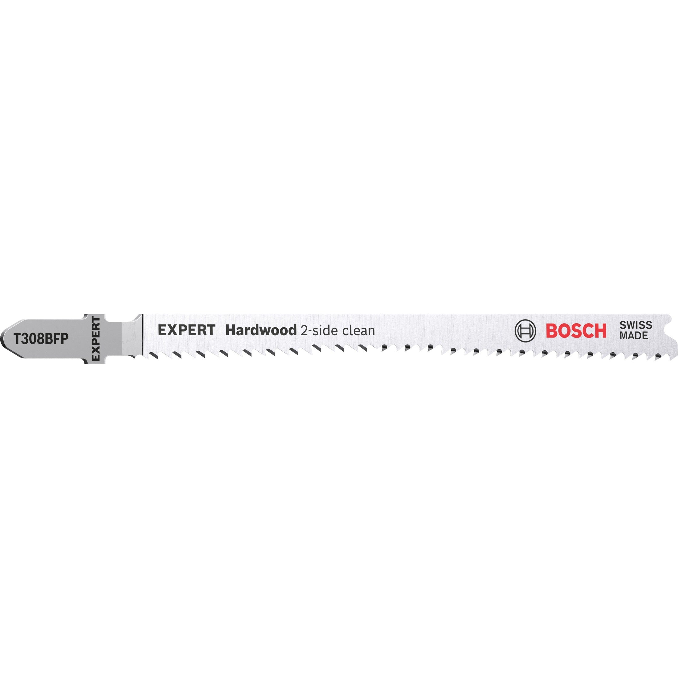 Bosch Professional Expert "Hardwood 2-side clean" T308BFP Jigsaw Blade 5-pc