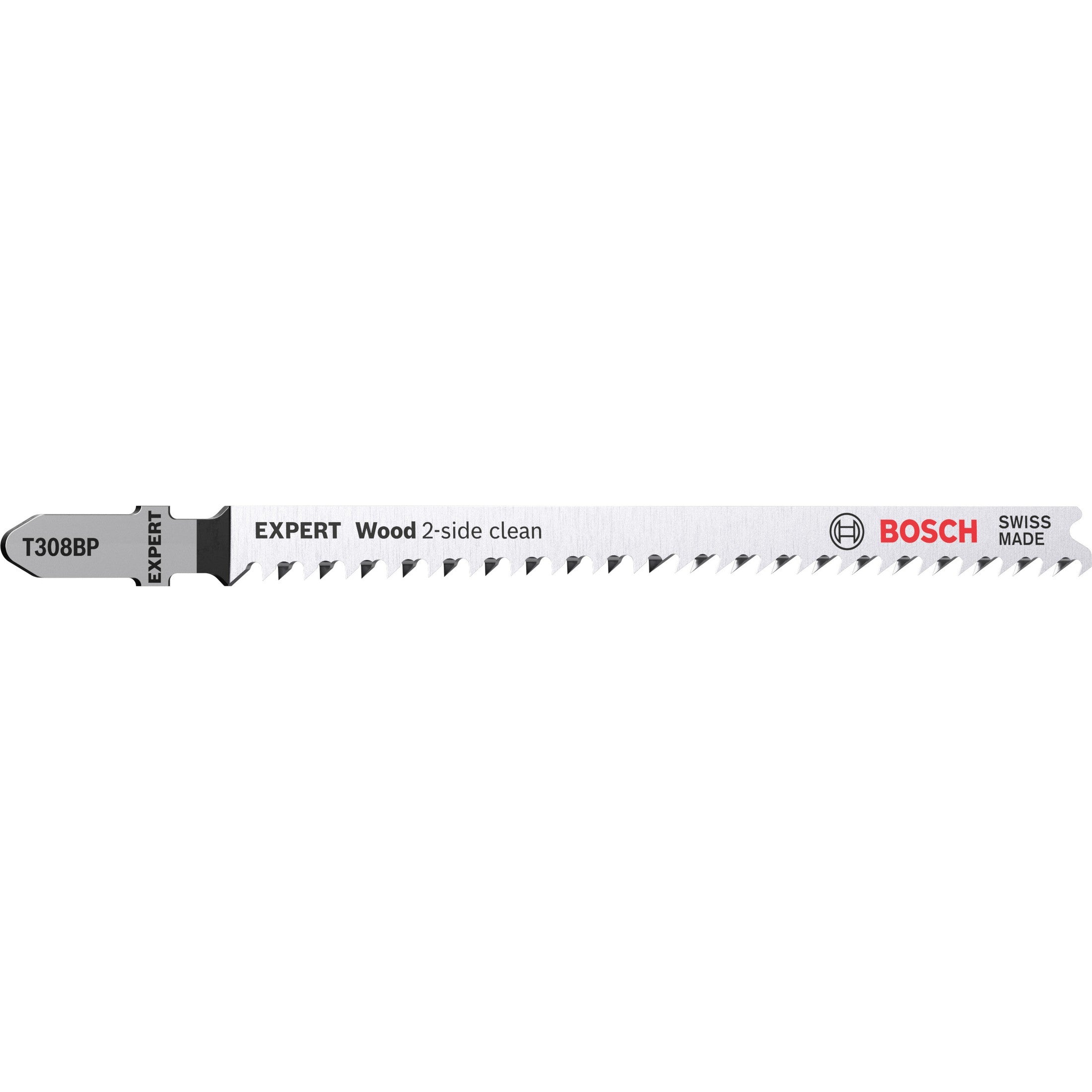 Bosch Professional Expert "Wood 2-side clean" T 308 BP Jigsaw Blade 5-pc