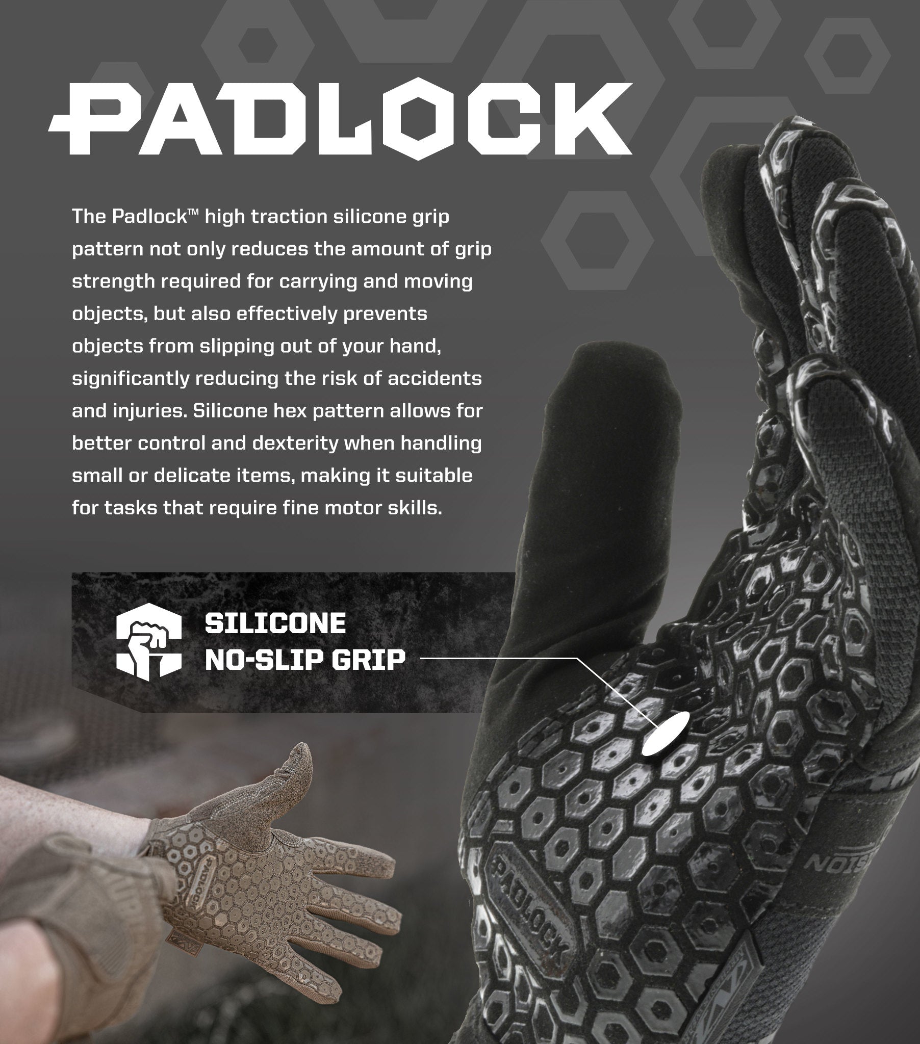 Mechanix Wear Precision Pro High Dex Coyote Grip Gloves Tactical Gloves
