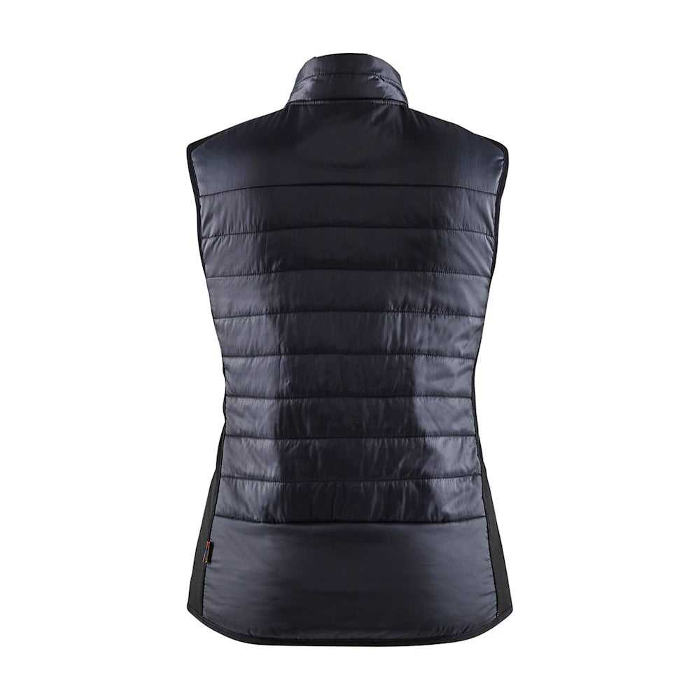 Blaklader Vest Warm-Lined Women 3864 #colour_black-dark-navy-blue
