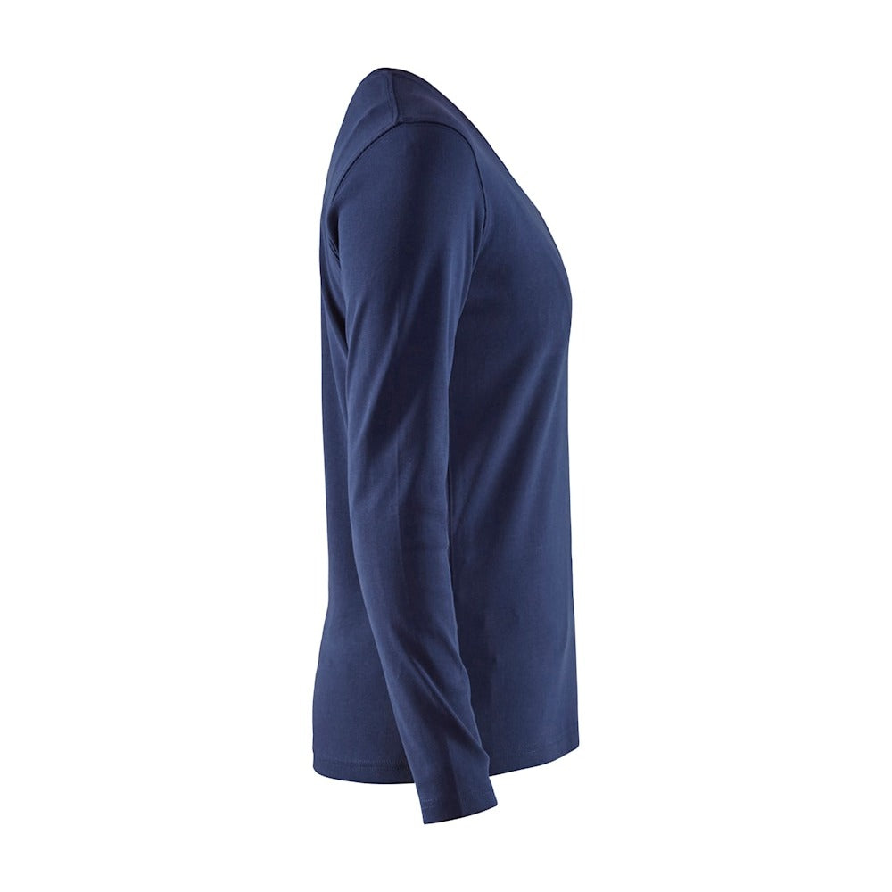 Blaklader Women's Long Sleeved T-Shirt 3301 #colour_navy-blue