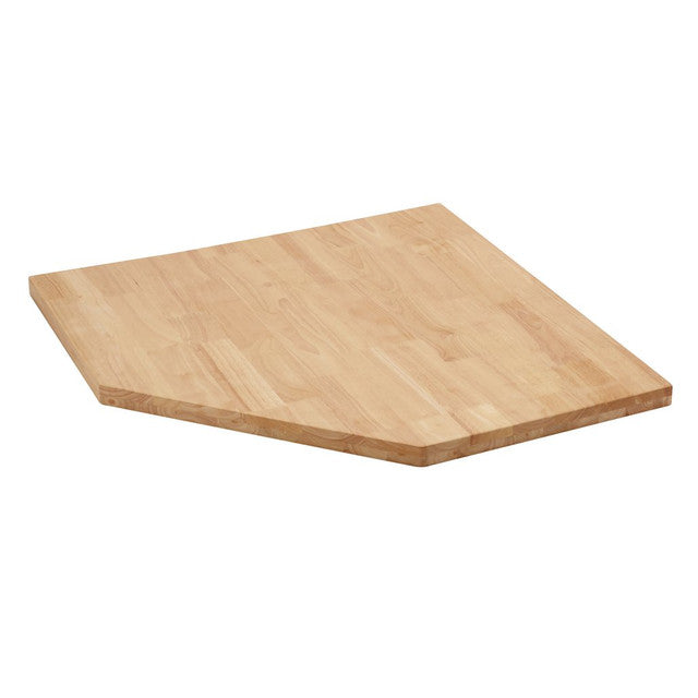 Draper Tools Bunker Modular Hardwood Worktop For Corner Cabinet, 865mm