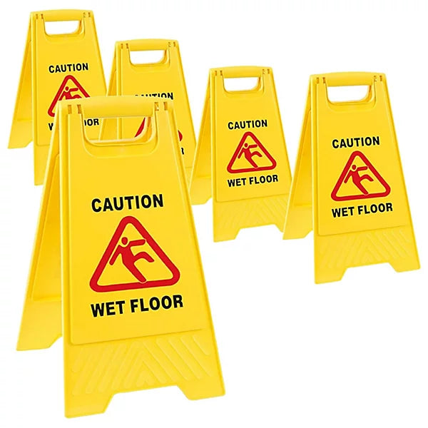 GS Workwear & Tools Caution "Wet Floor" Sign