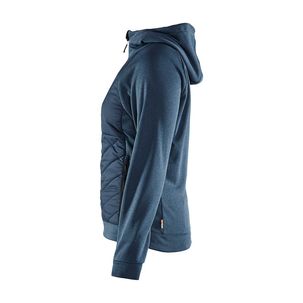 Blaklader Women's Hybrid Sweater 3464 #colour_numb-blue-dark-navy
