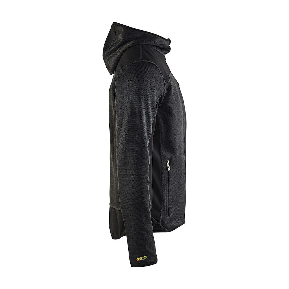 Blaklader Knitted Jacket 4930 #colour_dark-grey-black