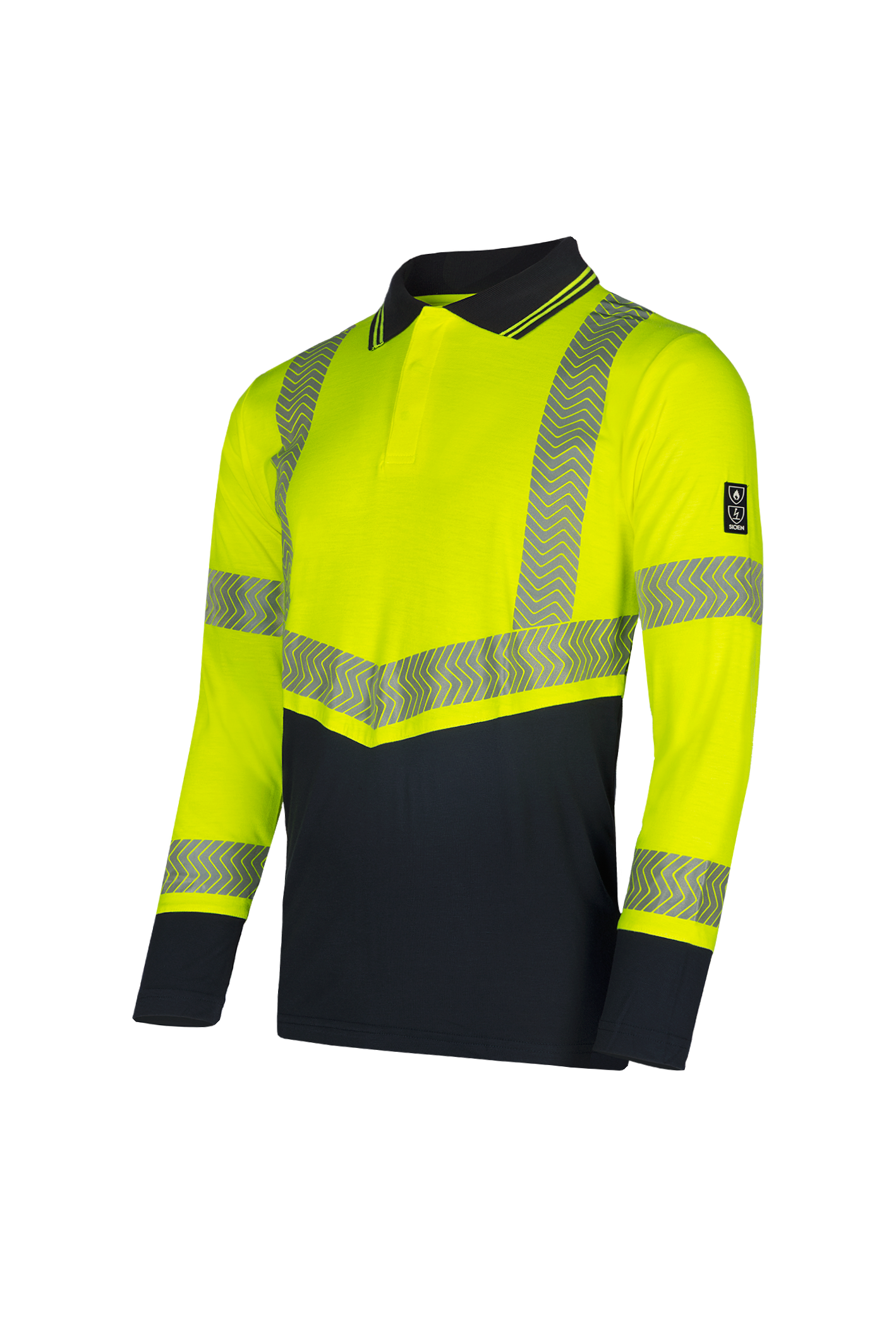 Sioen Arran Flame Retardant Anti-Static Hi-Vis Polo Shirt