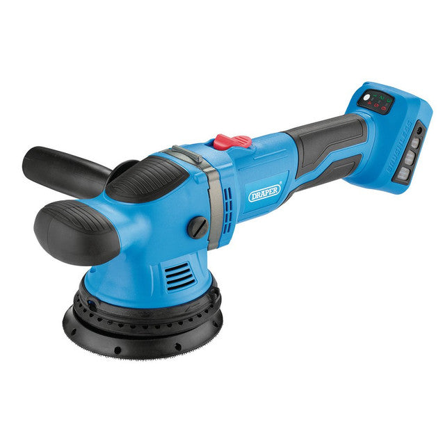Draper Tools D20 20V Brushless Random Orbit Polisher, 125mm (Sold Bare)