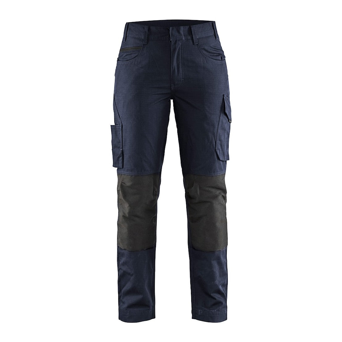 Blaklader Women's Service Trousers with Stretch 7195 #colour_dark-navy-black