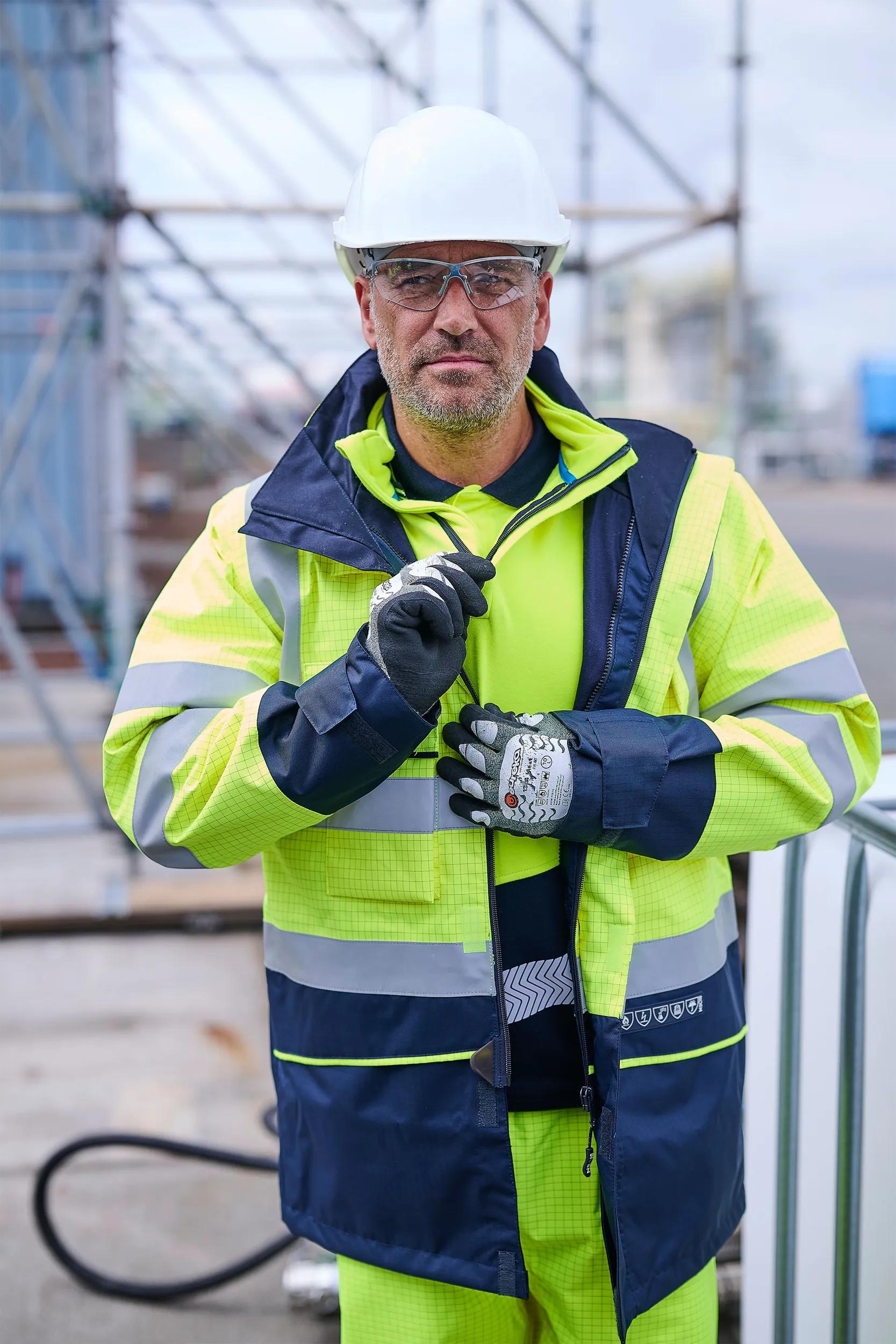 Sioen Corran Hi-Vis Sweater With Arc Protection