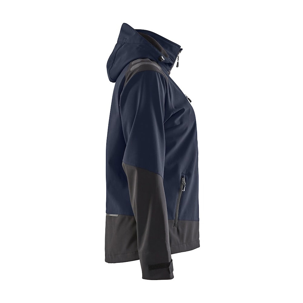 Blaklader Women's Softshell Jacket 4719 #colour_dark-navy-black