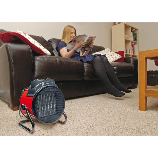 Draper Tools 230V Ptc Electric Space Heater, 2.8Kw, 9550 Btu