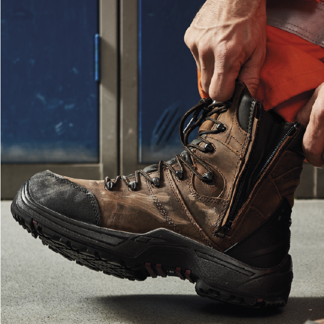 V12 Footwear Rocky IGS S3 Waterproof Zip-Sided Hiker