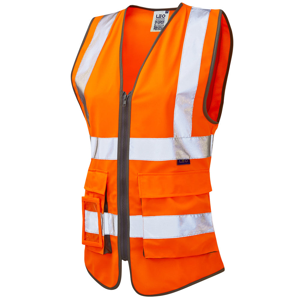 Leo Workwear LYNMOUTH Leo EcoViz Womens Superior Waistcoat