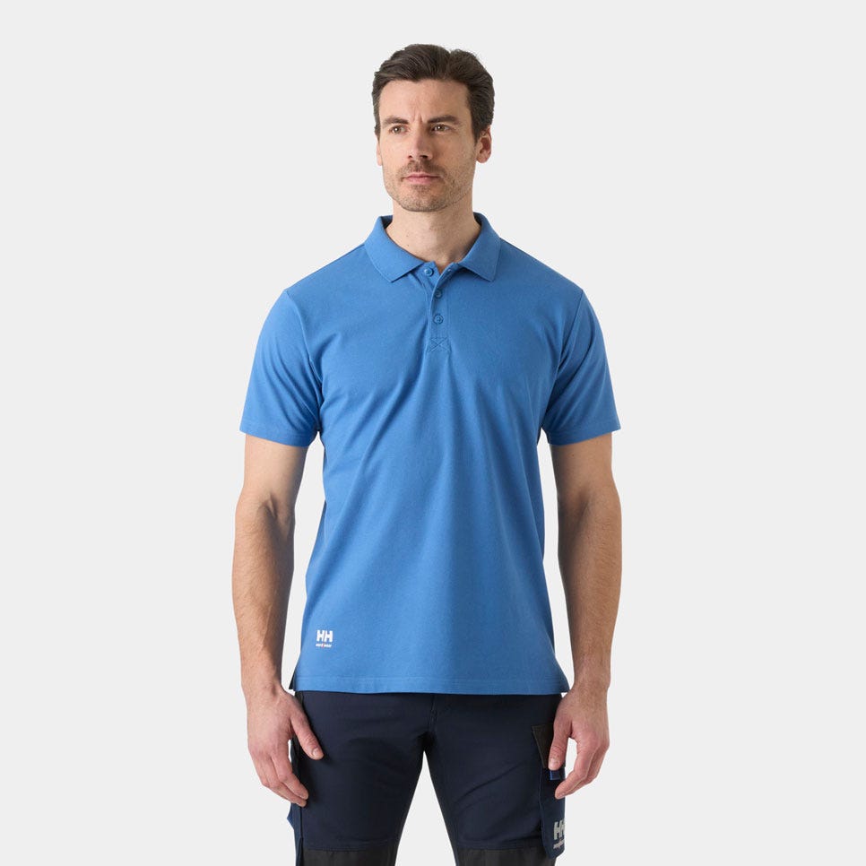 Helly Hansen Workwear Classic 2.0 Polo #colour_stone-blue