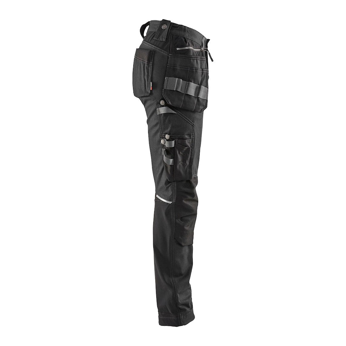 Blaklader Women's Craftsman Trousers with Stretch 7115 #colour_black