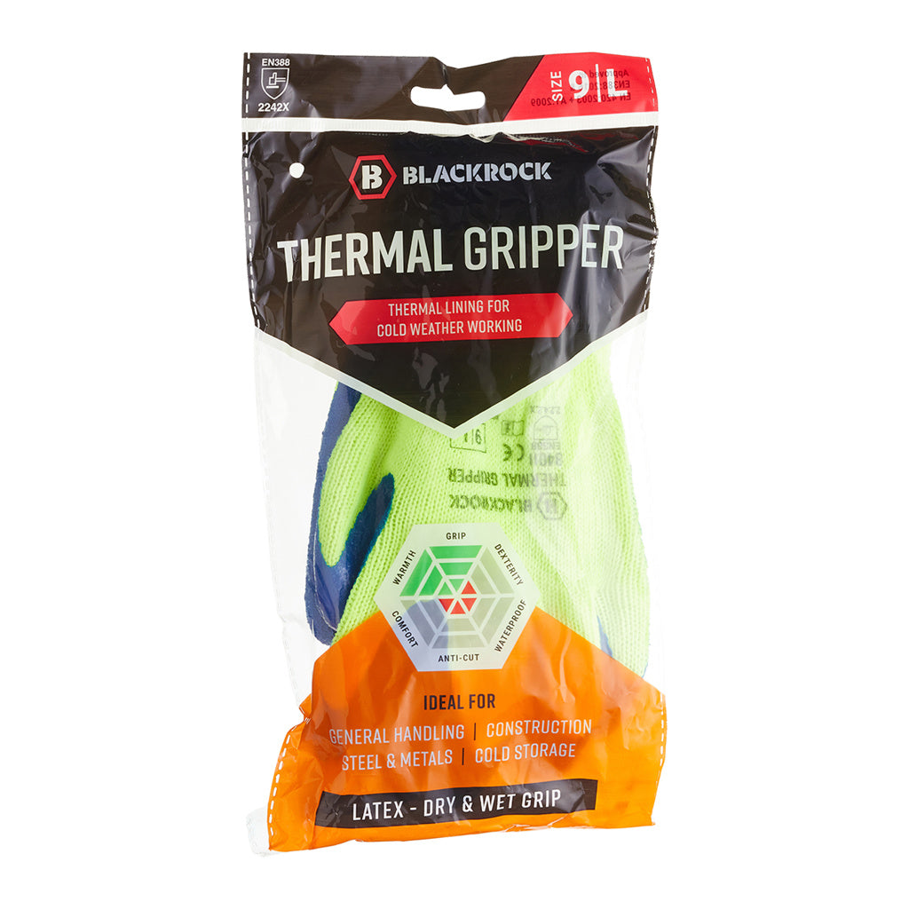 Blackrock Thermal Gripper Gloves Pair