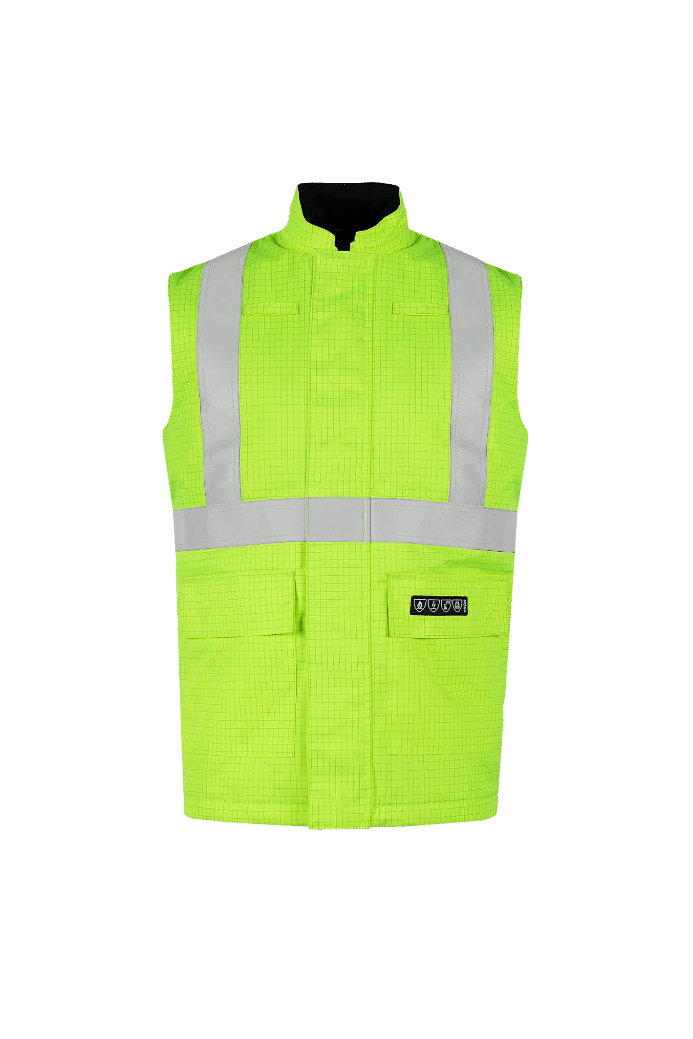 Sioen Sidney Flame Retardant Anti-Static Hi-Vis Body Warmer