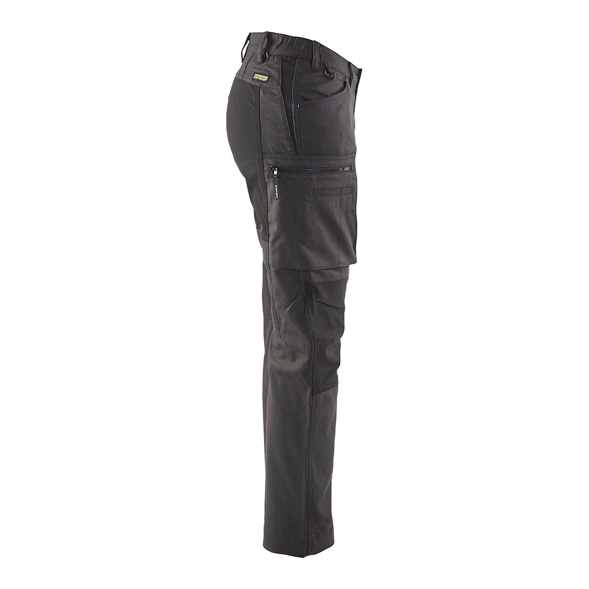 Blaklader Women's Service Trousers Stretch 71591146 #colour_dark-grey-black