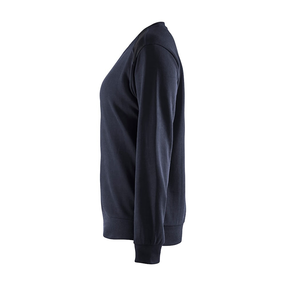 Blaklader Sweatshirt Women 3408 #colour_dark-navy-black