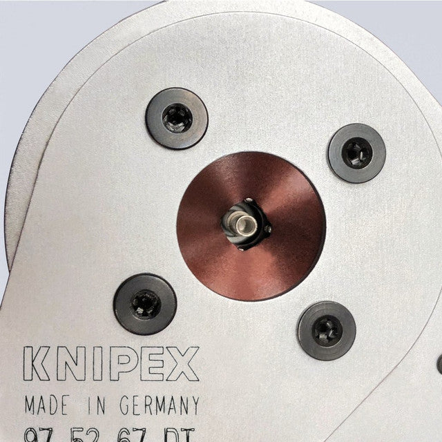 Draper Tools KNIPEX 97 52 67 DT Four-Mandrel Crimping Pliers For DT Contacts, 230 mm