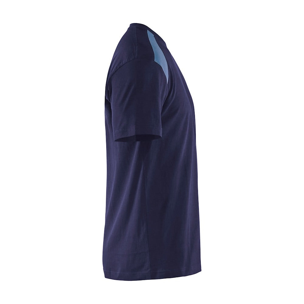Blaklader T-shirt Navy blue/Grey