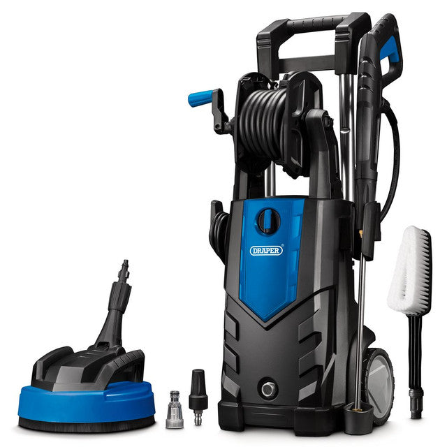 Draper Tools Pressure Washer, 2100W, 165Bar
