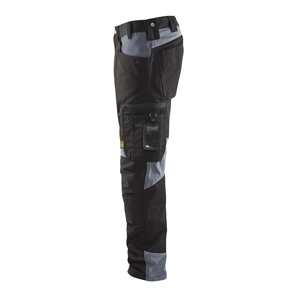 Blaklader Trousers without Nail Pockets 1556 #colour_black-grey