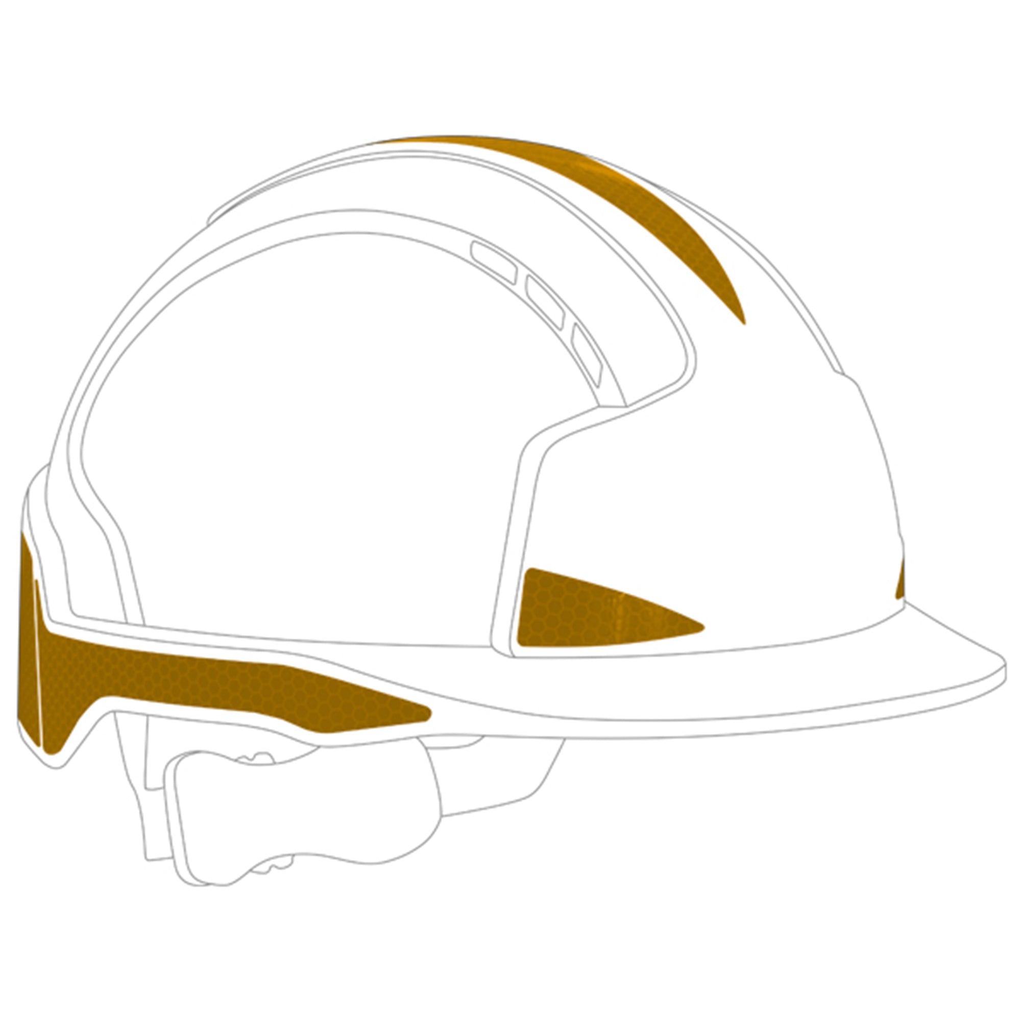 JSP Reflective CR2 Decal Kit for EVOLite (10 Pack)