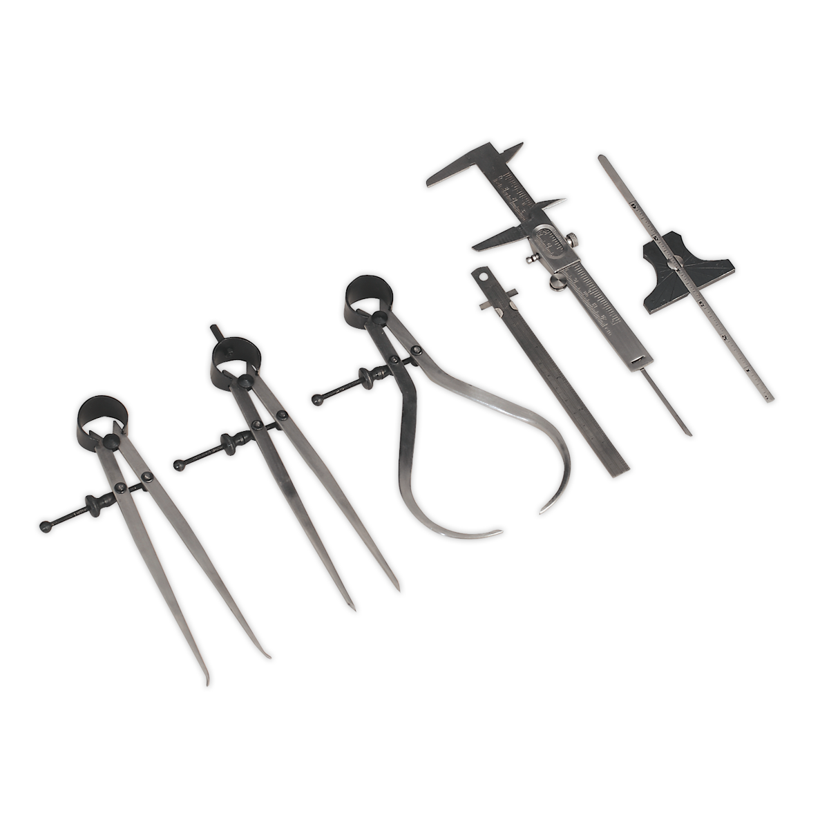 Sealey Professional Measuring Tool Set 6pc