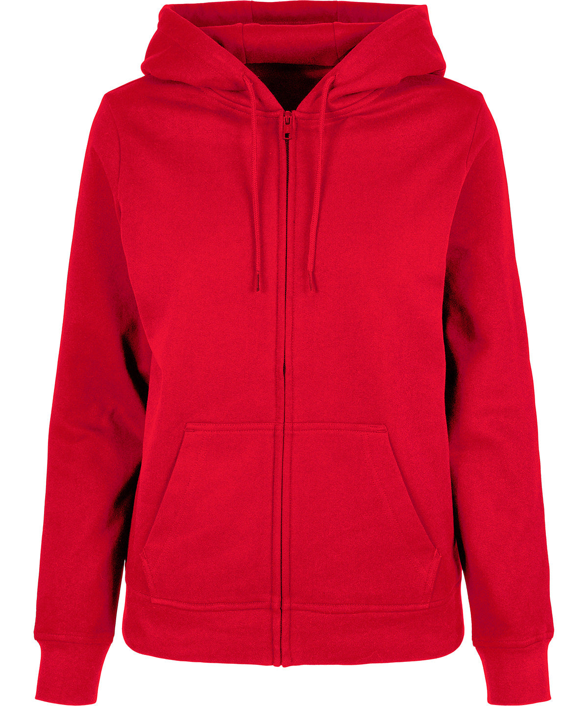 Build Your Brand Basic Women's Basic Zip Hoodie