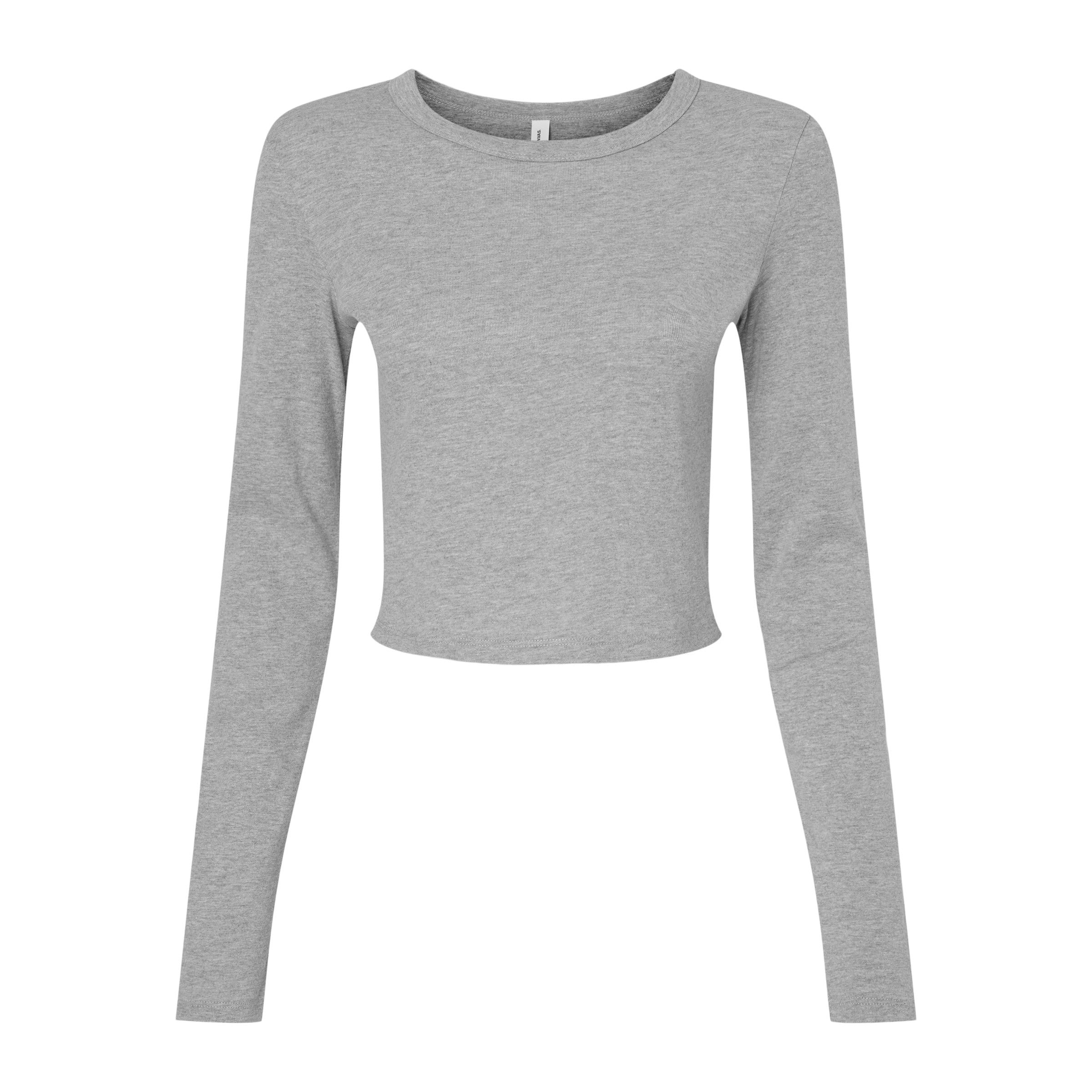 Bella Canvas Women's Micro Rib Long Sleeve Baby T-Shirt