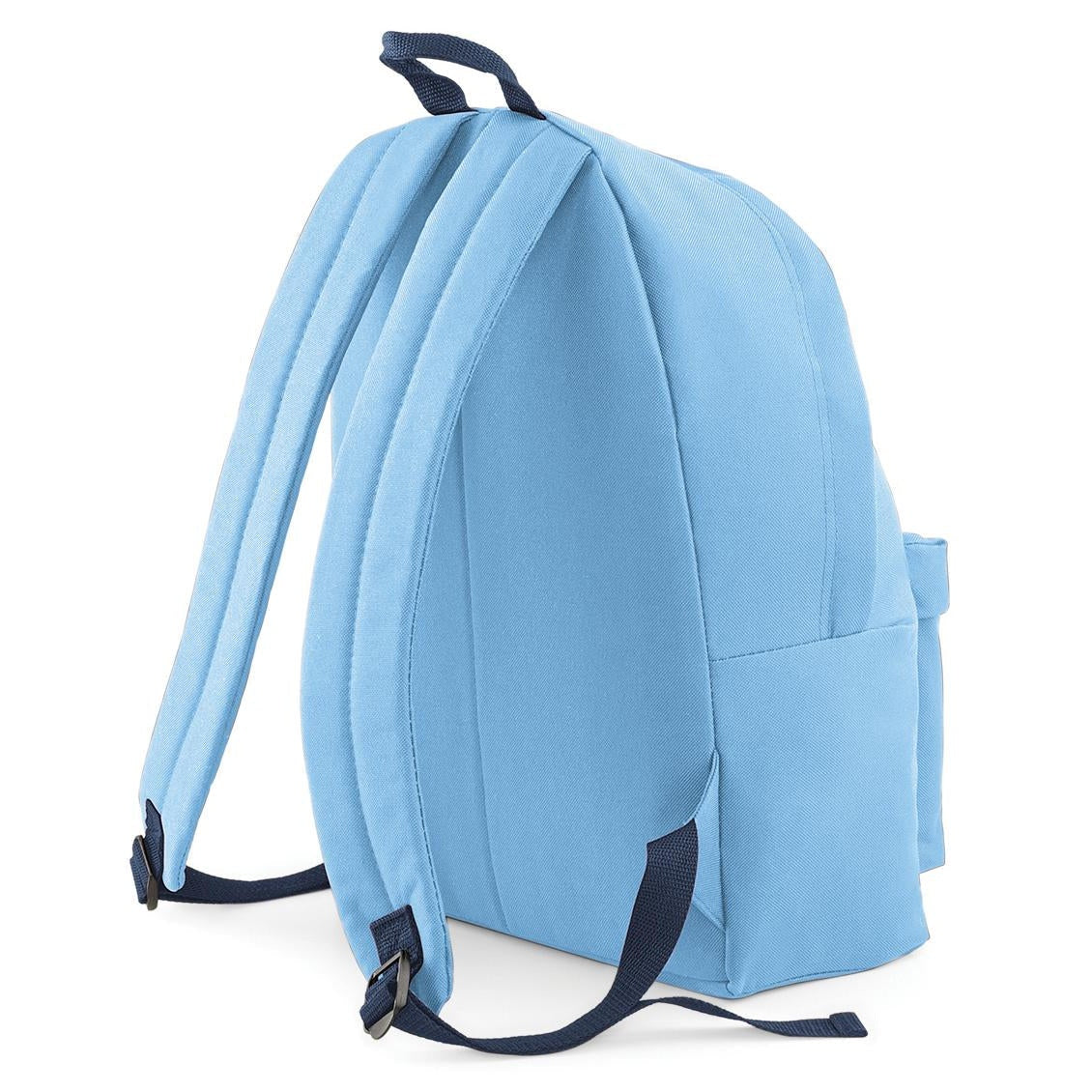 Zippered main compartment