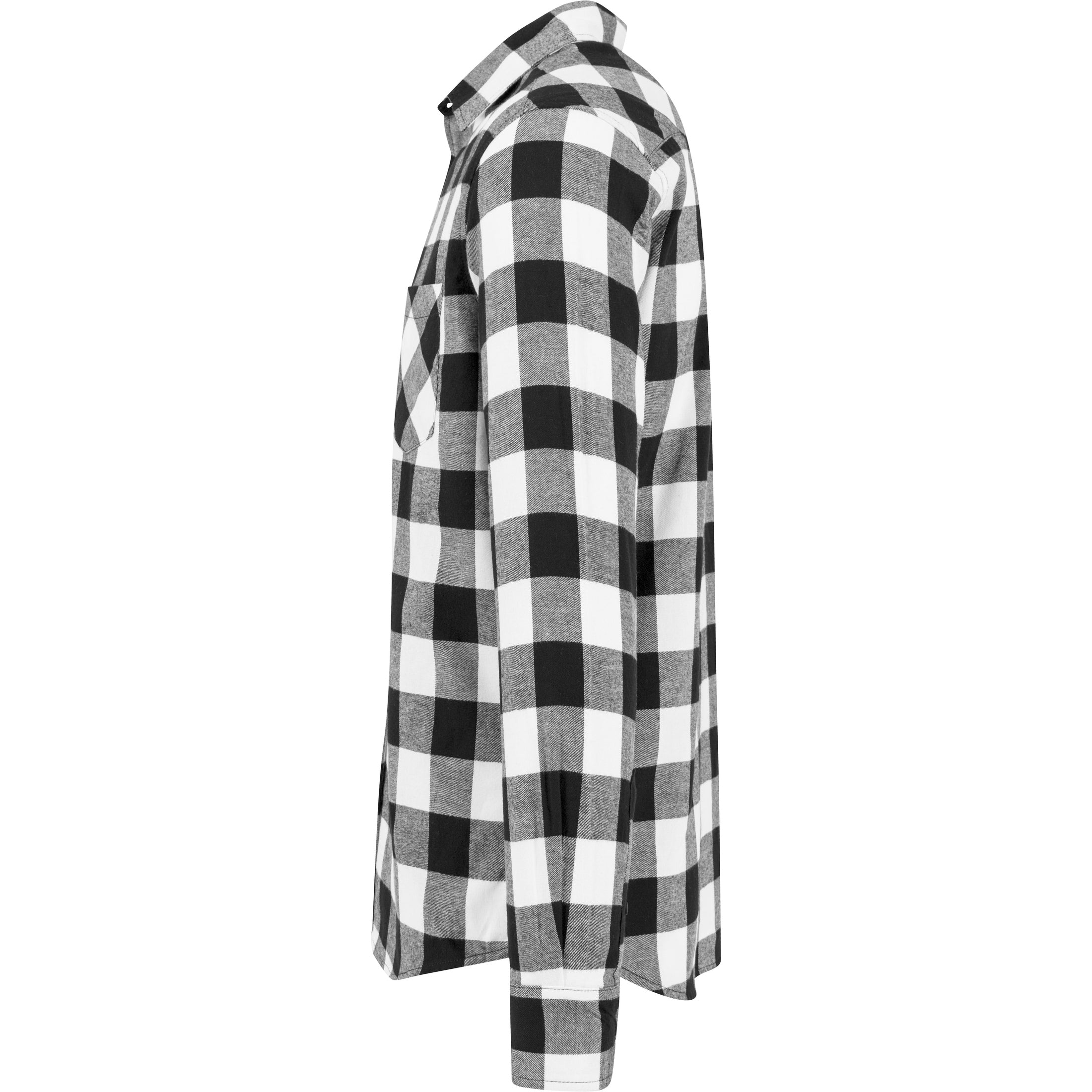 Build Your Brand Checked Flannel Shirt