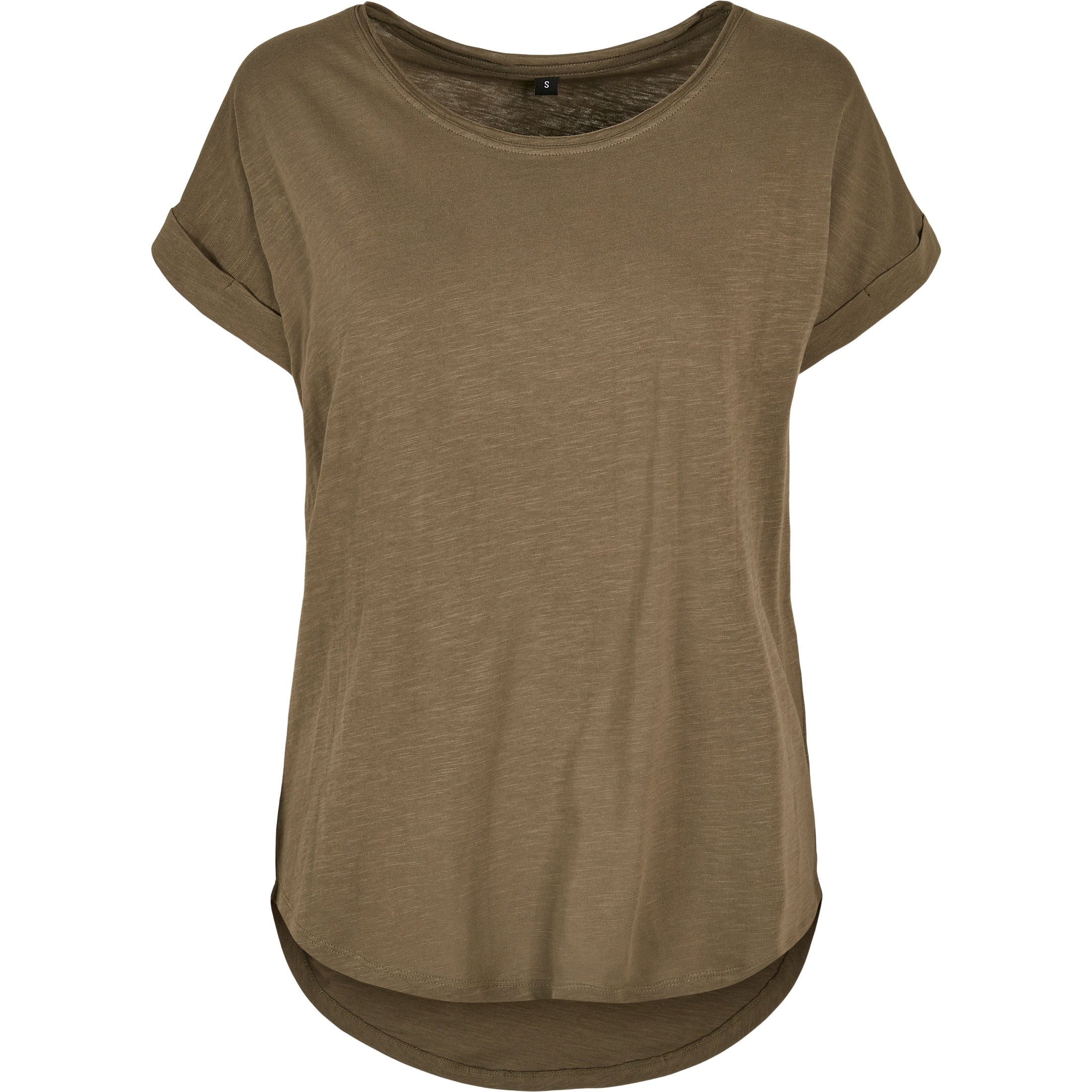 Build Your Brand Women's Long Slub Tee