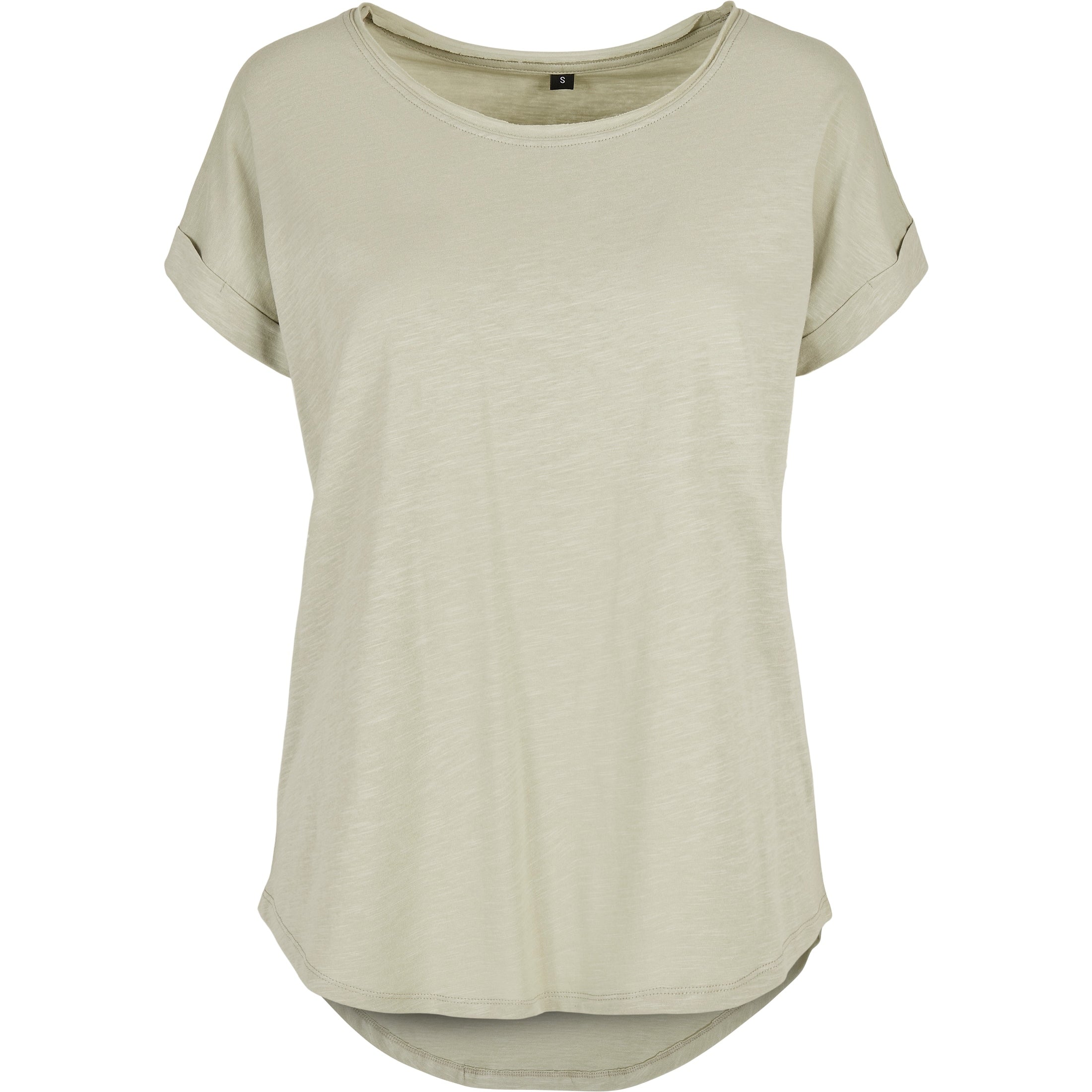 Build Your Brand Women's Long Slub Tee