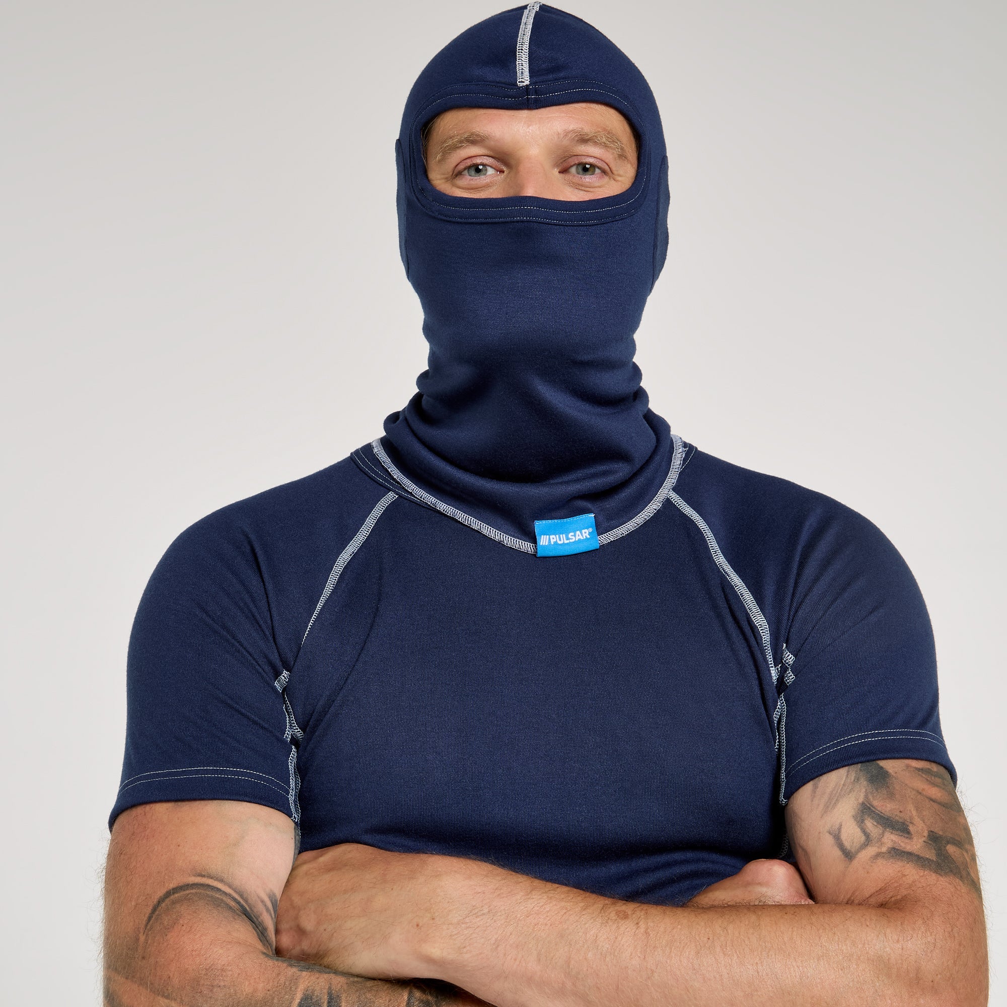 Pulsar Balaclava Mesh Ear Cut Outs Navy Unisex