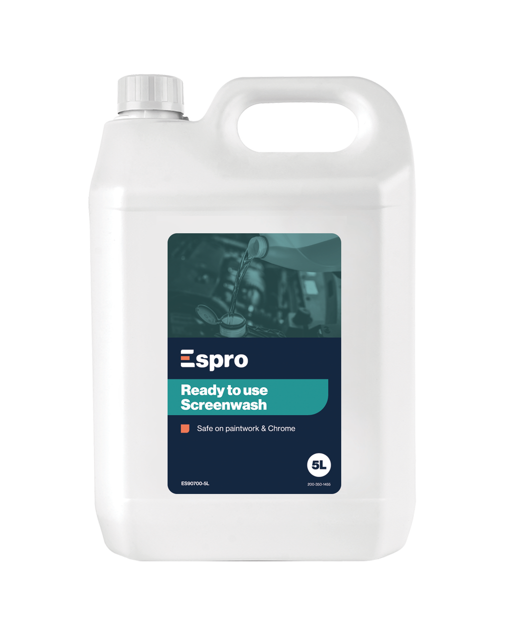 Espro 5L Ready to Use Screenwash Pack of 2 All Season Low Smear Formula