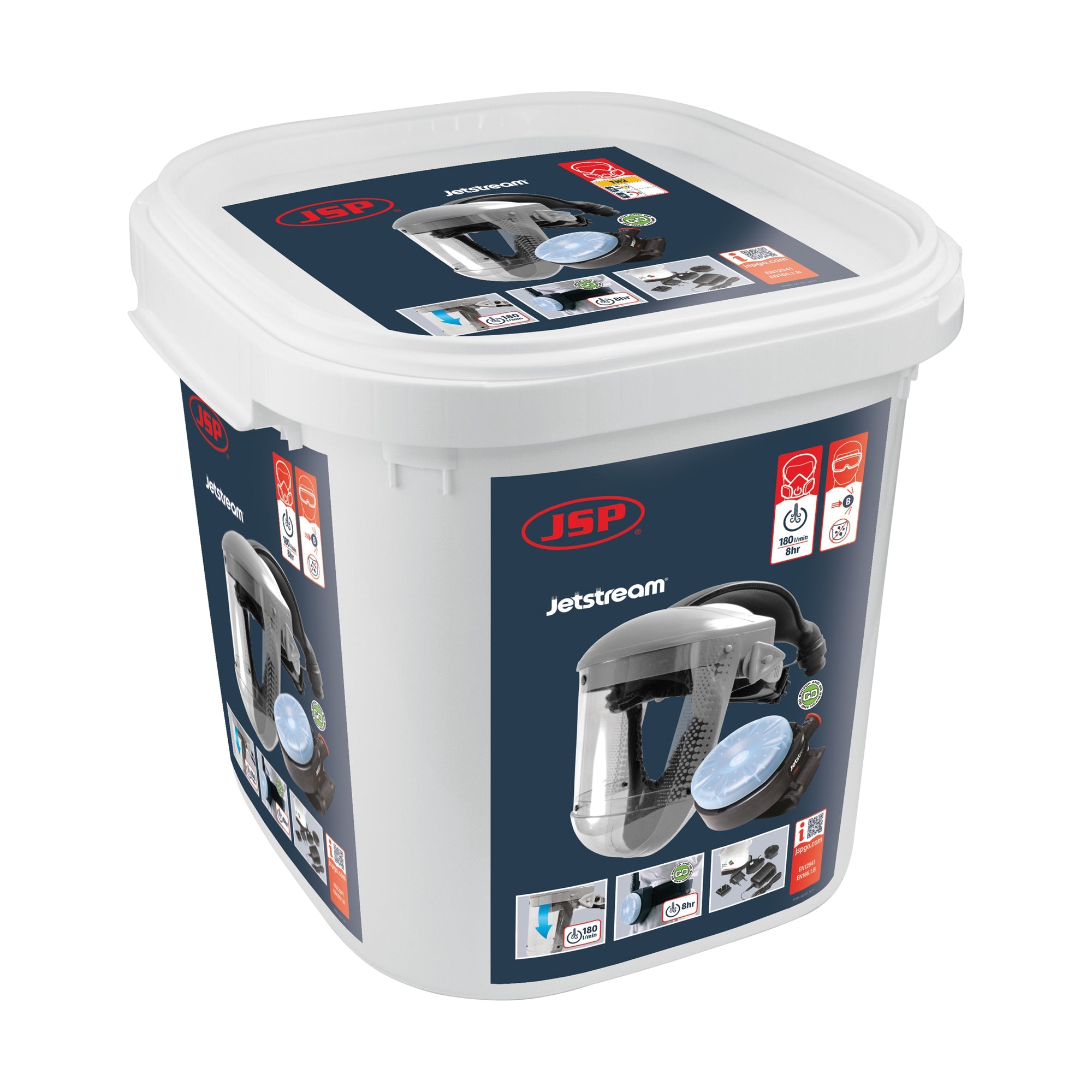 JSP Jetstream Dust Industrial Kit (PSL) With Multi Plug