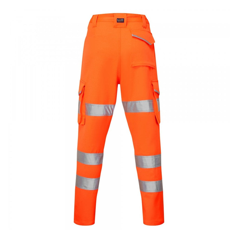 Leo Workwear BECKAMOOR Leo EcoViz Womens Stretch Cargo Trouser