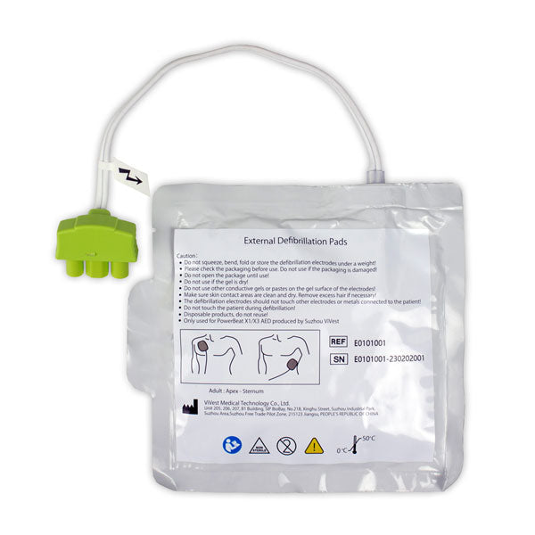Beeswift Vivest Powerbeat Aed Pads