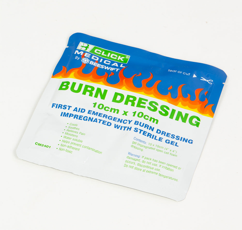 Beeswift Click Medical Emergency Burn Gel Dressing